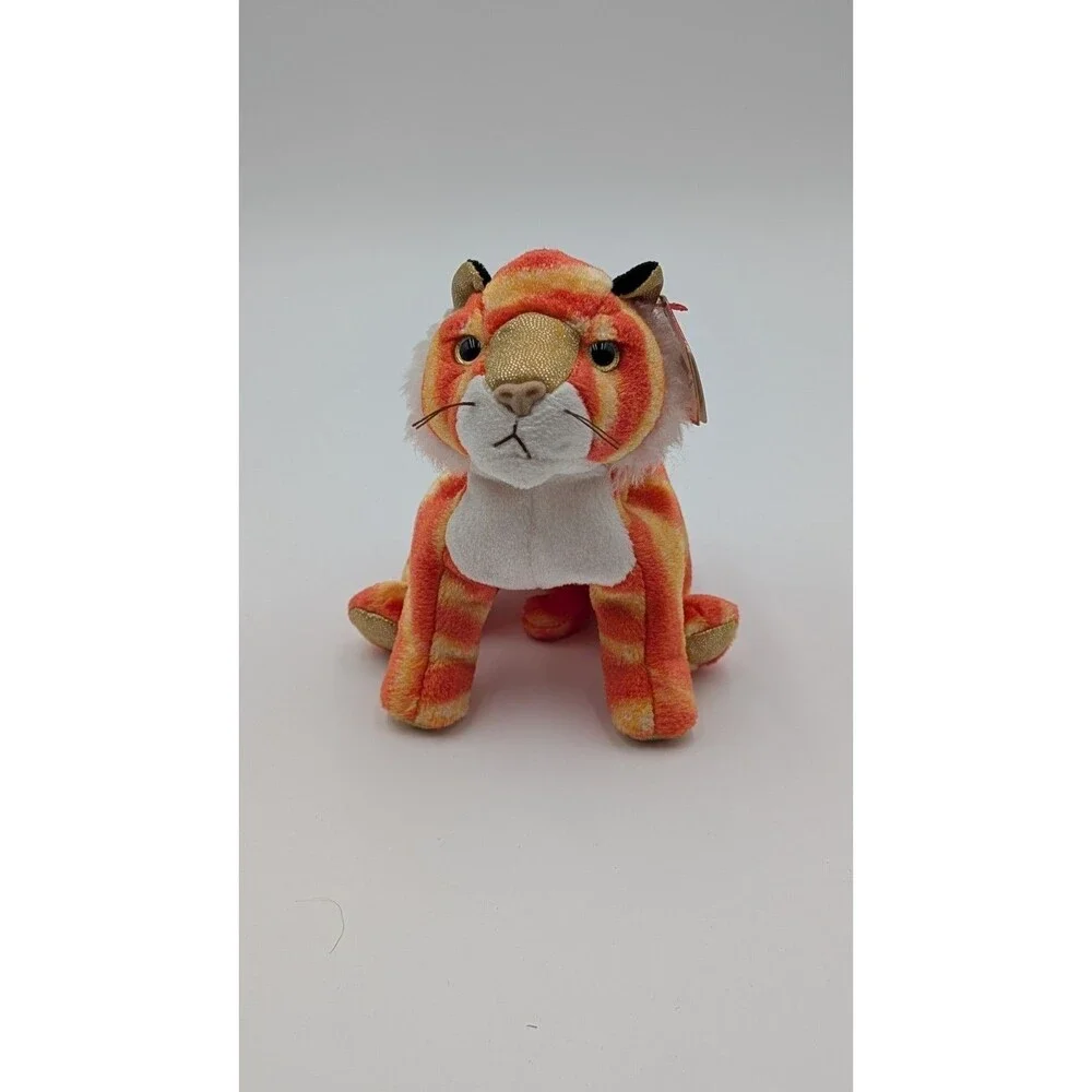 Zodiac Tiger Ty Beanie Babies Collectible With Hang Tag